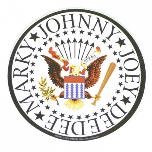 Ramones Presidential Logo Vinyl Sticker