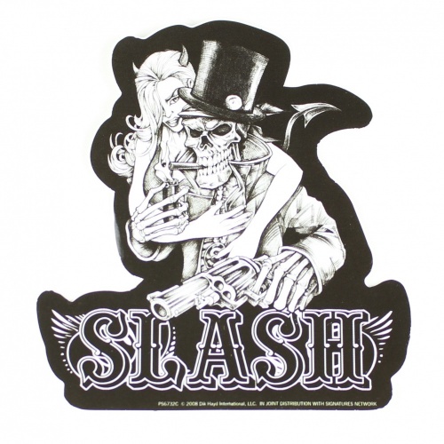 Slash Logo Vinyl Sticker