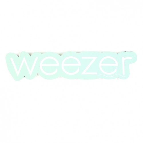 Weezer Band Logo Vinyl Sticker