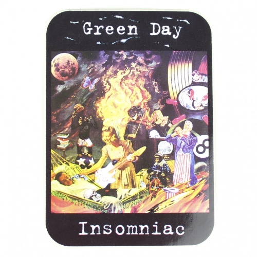 Green Day Insomniac Vinyl Sticker