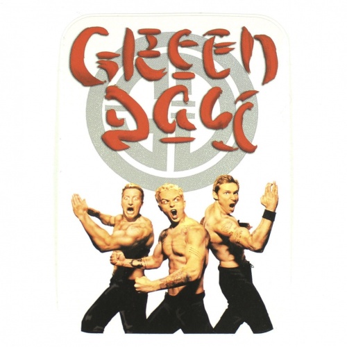 Green Day Martial Arts Logo Vinyl Sticker