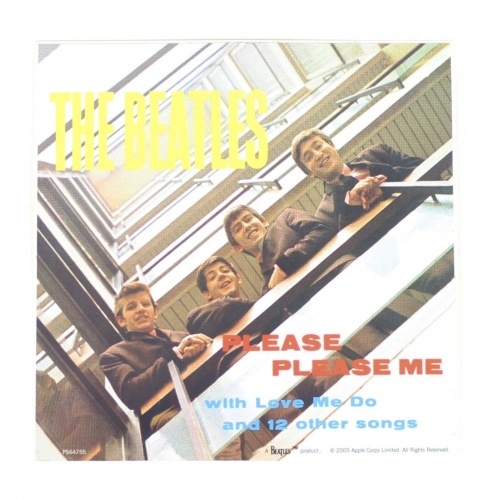 The Beatles Please Please Me Vinyl Sticker