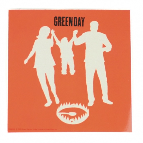 Green Day Parent Trap Vinyl Sticker