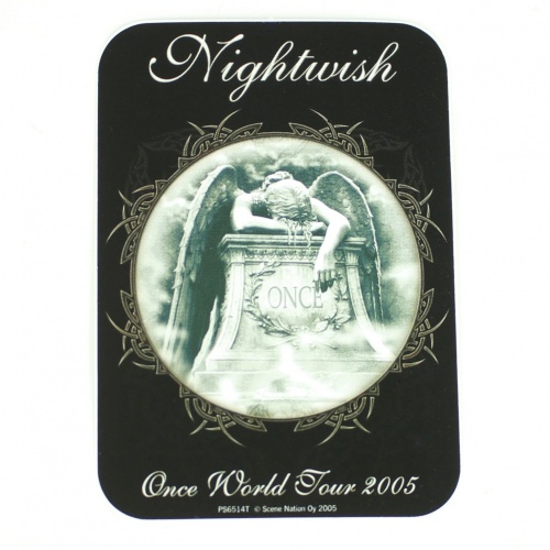 Nightwish Once World Tour 2005 Vinyl Sticker