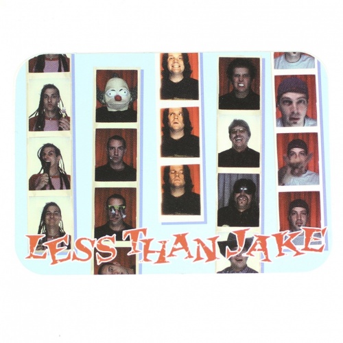 Less Than Jake Photo Booth Vinyl Sticker