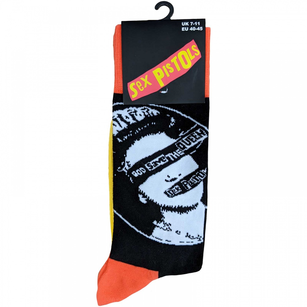 Sex Pistols God Save The Queen Socks (7-11)