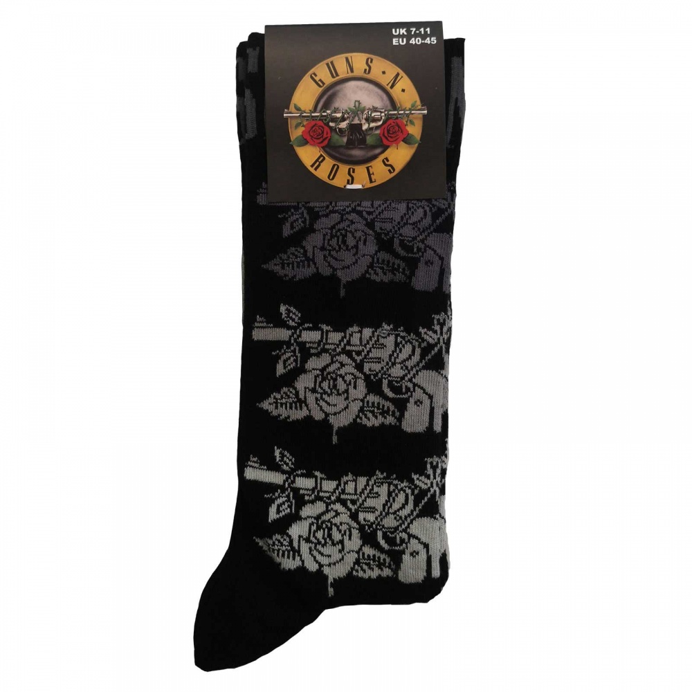 Guns n Roses Pistols Logo Socks (7-11)