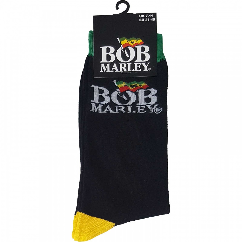 Bob Marley Logo Socks (7-11)