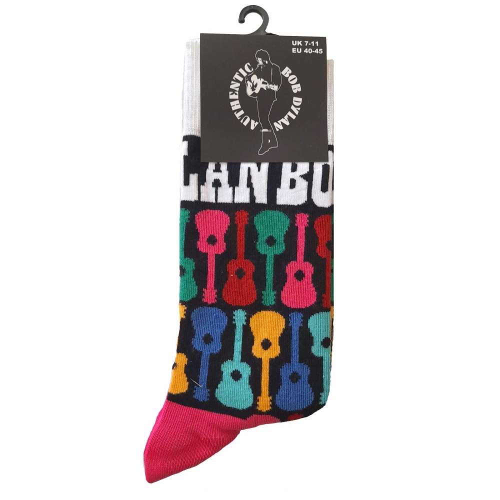 Bob Dylan Guitars White Socks (7-11)