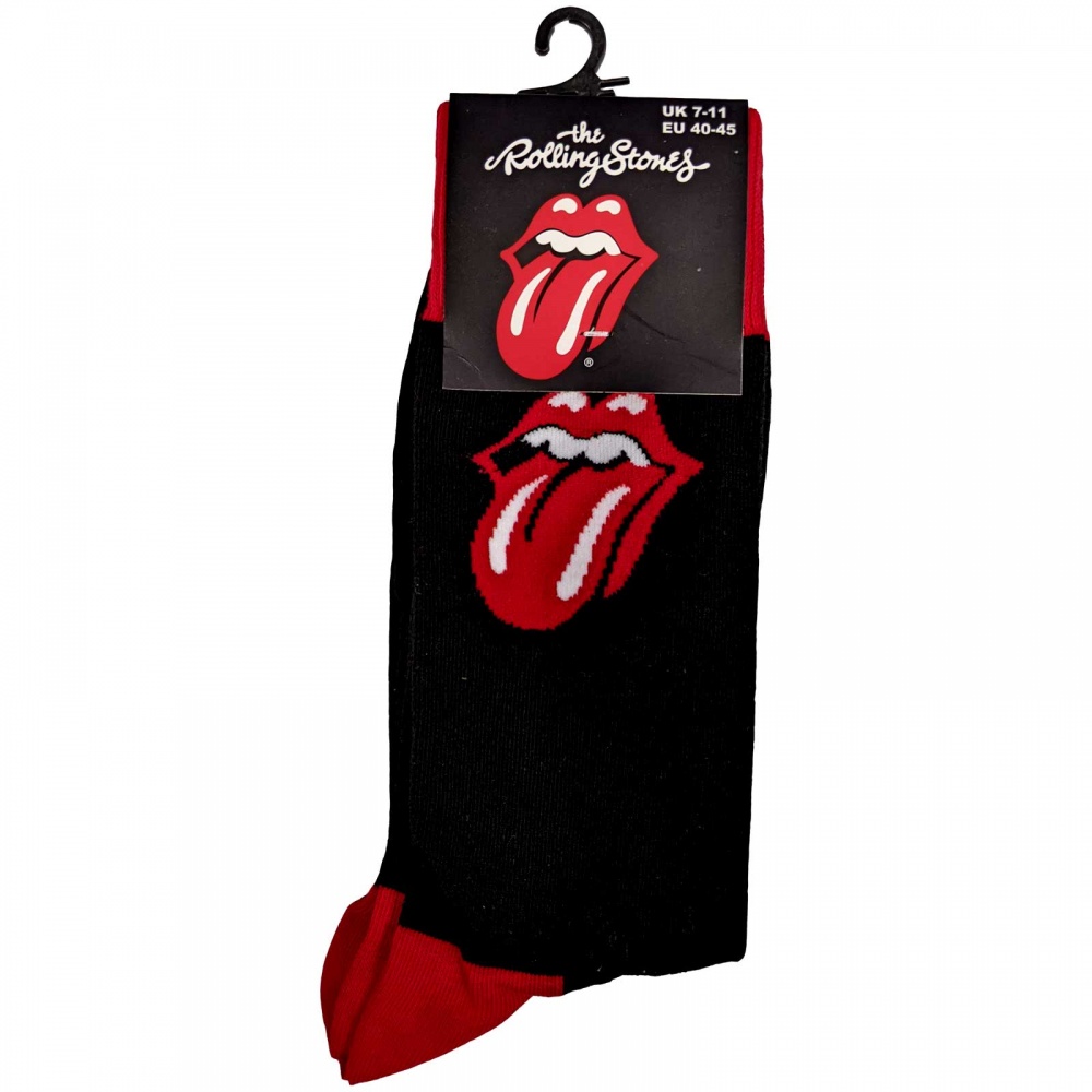 The Rolling Stones Tongue Socks (7-11)