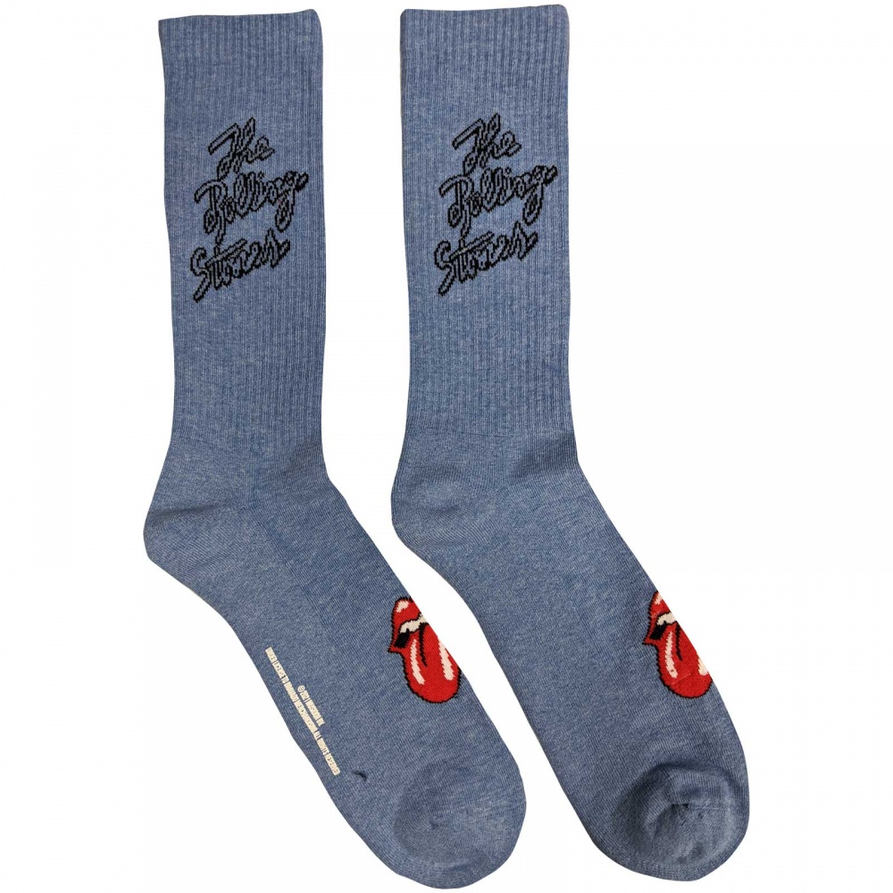 The Rolling Stones Script Logo Socks (7-11)