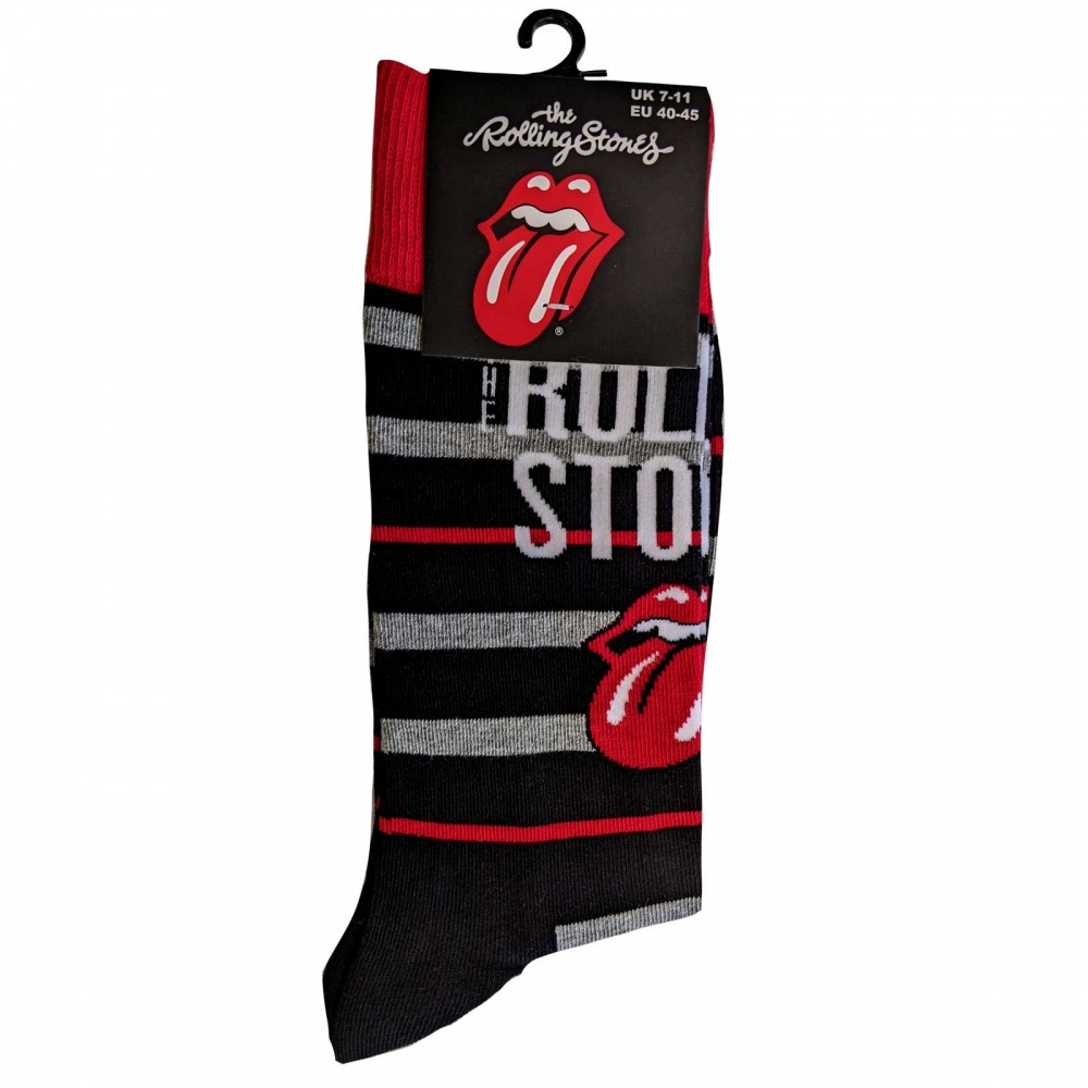 The Rolling Stones Logo & Tongue Socks (7-11)