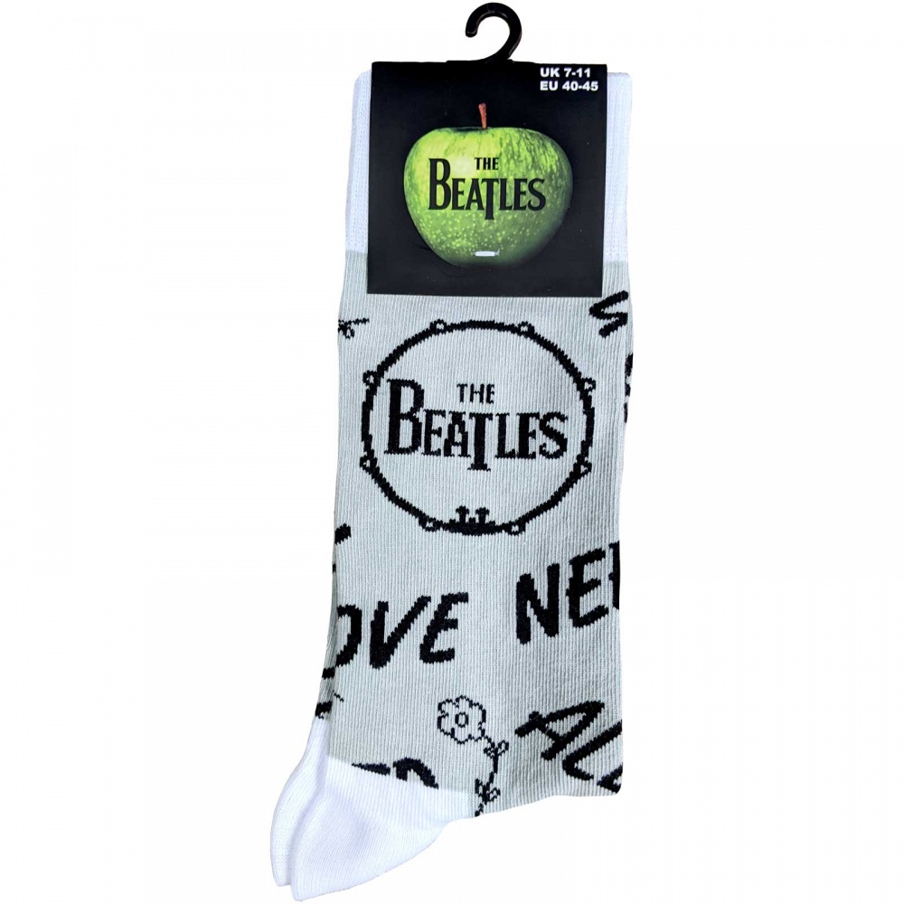 The Beatles All You Need Is Love Socks (7-11)