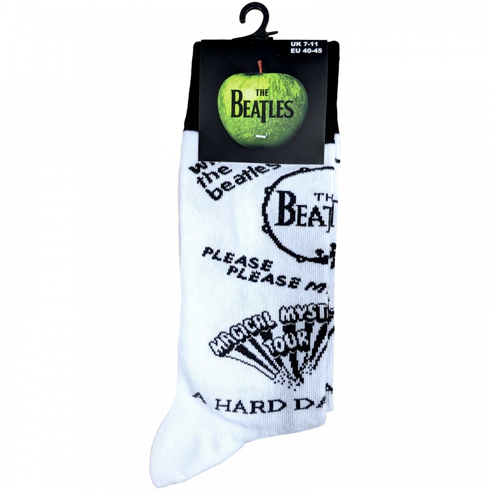 The Beatles Albums Socks (7-11)