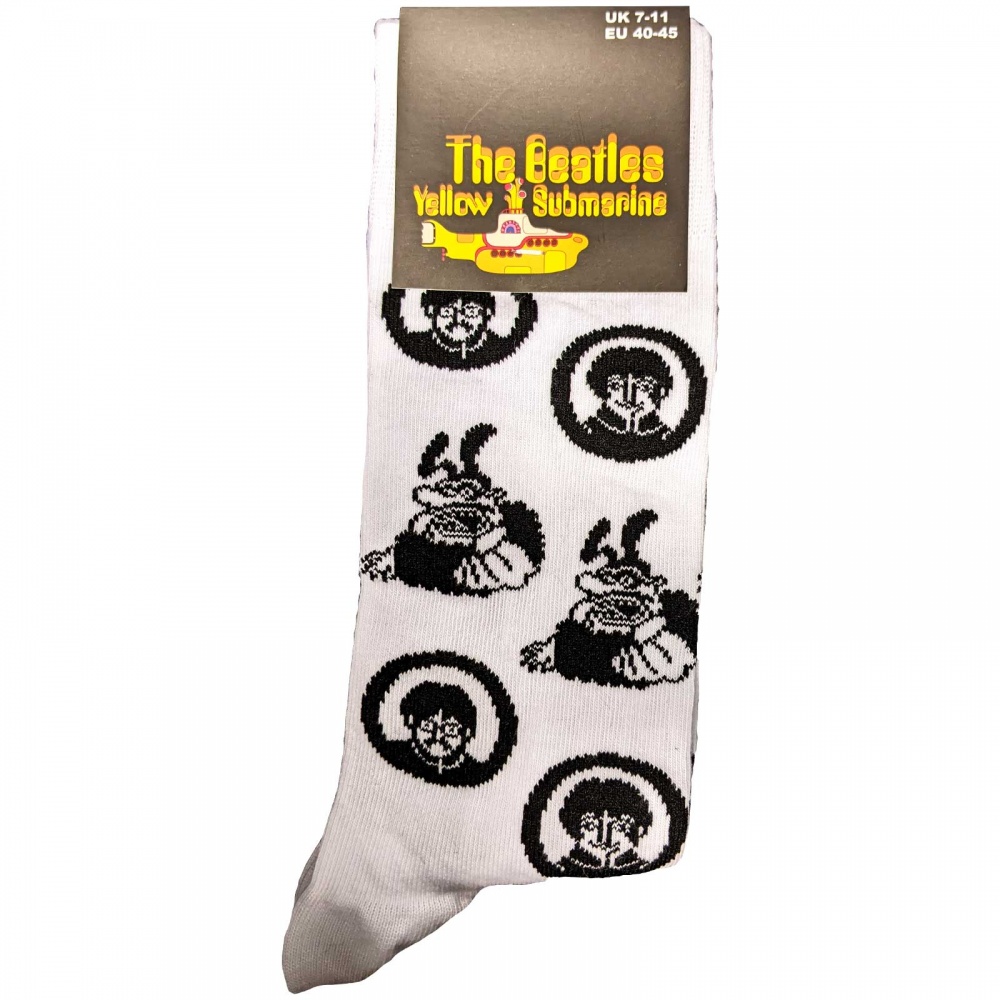 The Beatles Band & Blue Meanie Socks (7-11)