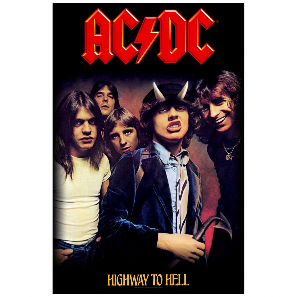 AC/DC Highway To Hell Poster Flag