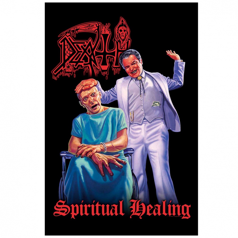 Death Spiritual Healing Poster Flag