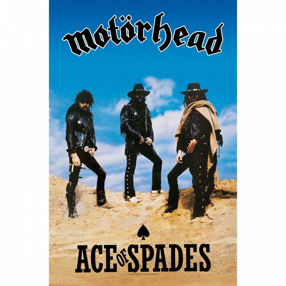 Motorhead Ace of Spades Poster Flag