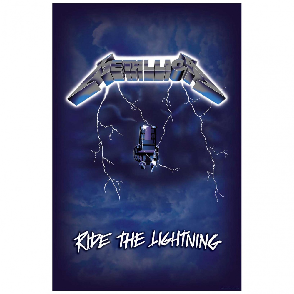 Metallica Ride The Lightning Poster Flag