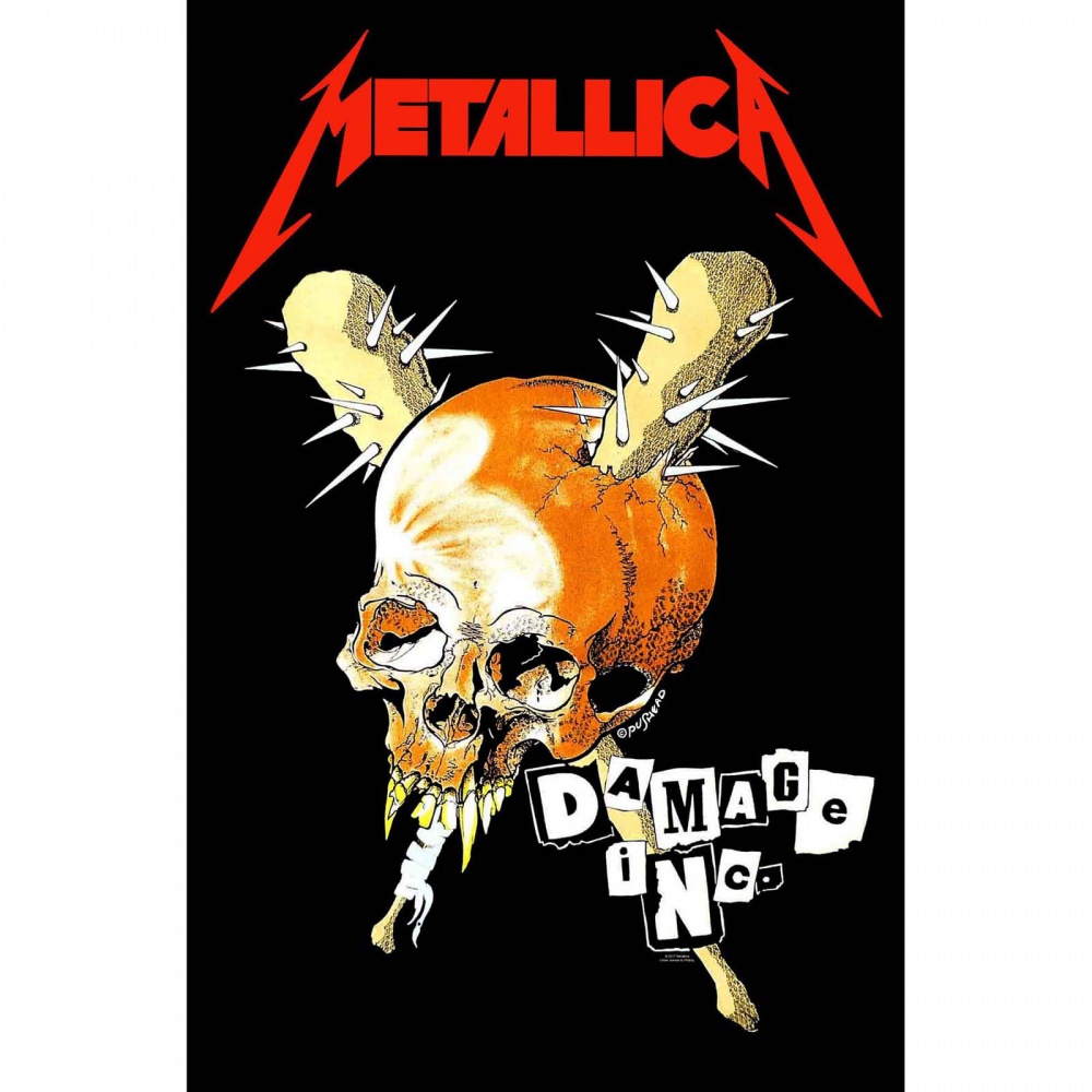 Metallica Damage Inc Poster Flag