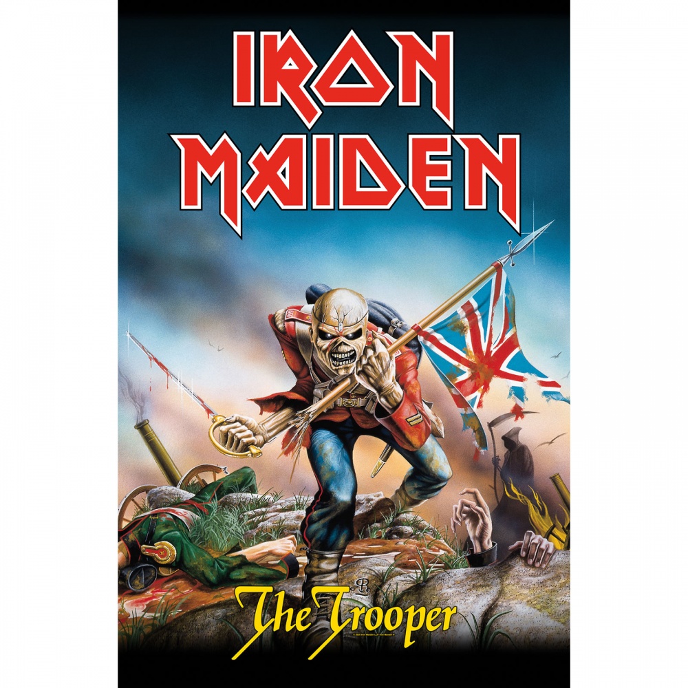 Iron Maiden The Trooper Poster Flag