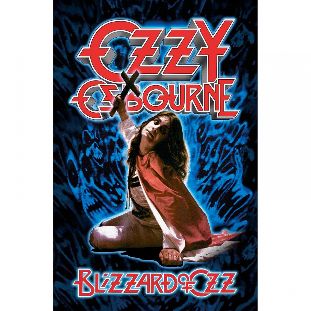 Ozzy Osbourne Blizzard of Ozz Poster Flag