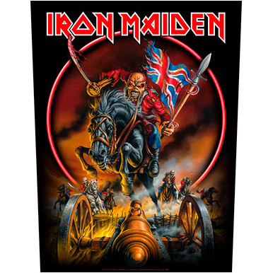 Iron Maiden England Back Patch