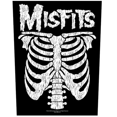 Misfits Ribcage Back Patch