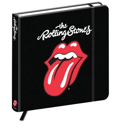 The Rolling Stones Tongue Logo Notebook