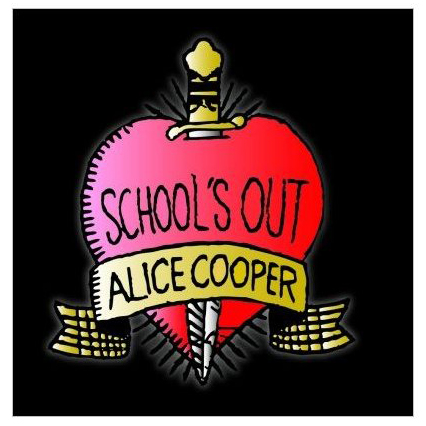 Alice Cooper School's Out Birthday Card