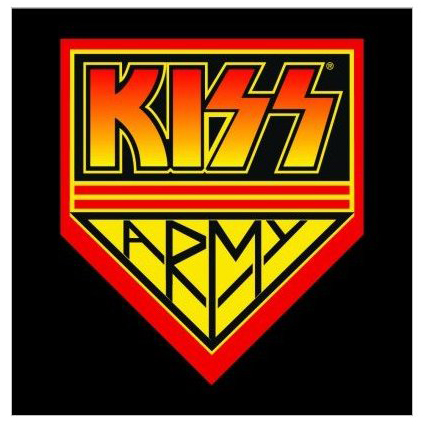 KISS Army Logo Birthday Card