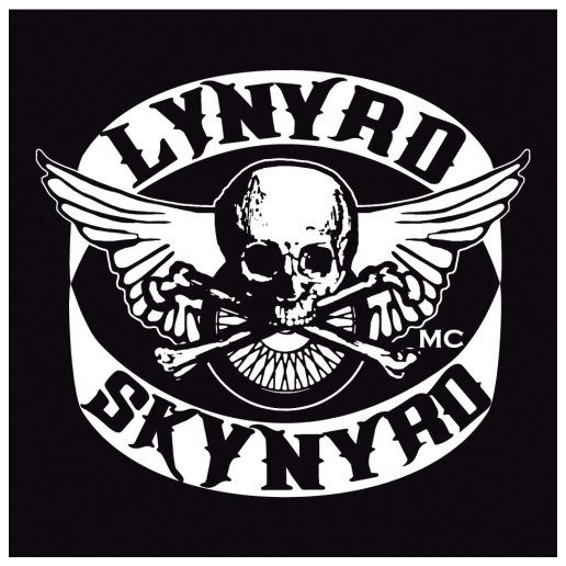 Lynyrd Skynyrd Biker Patch Logo Birthday Card