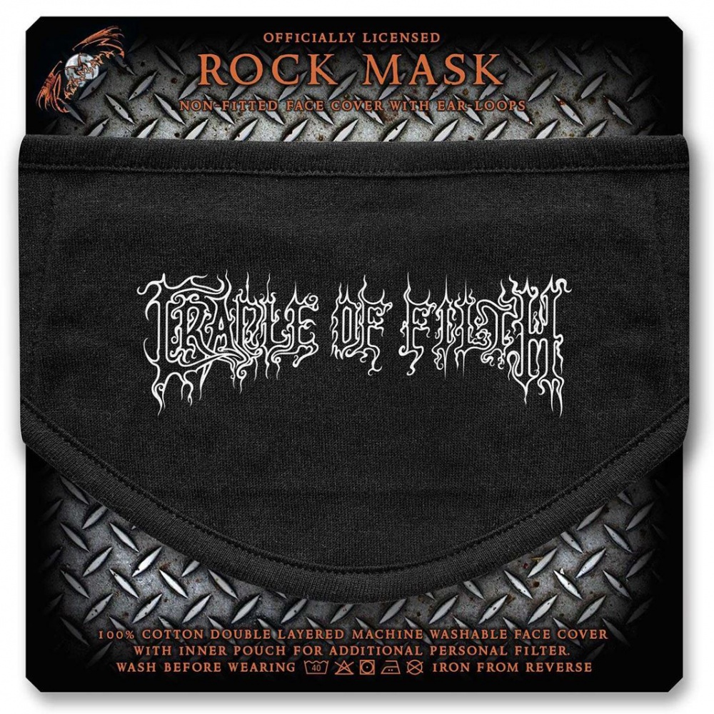 Cradle of Filth Logo Face Mask