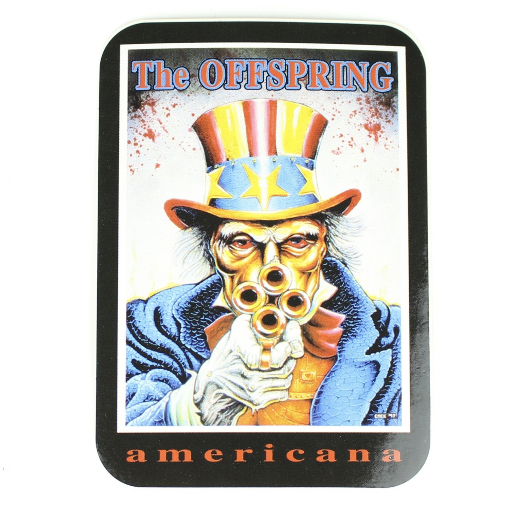 The Offspring Americana Vinyl Sticker