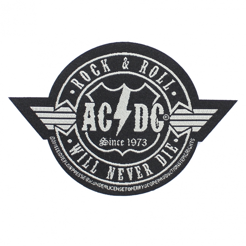 AC/DC Rock & Roll Will Never Die Patch