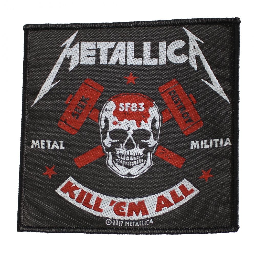 Metallica Metal Militia Patch