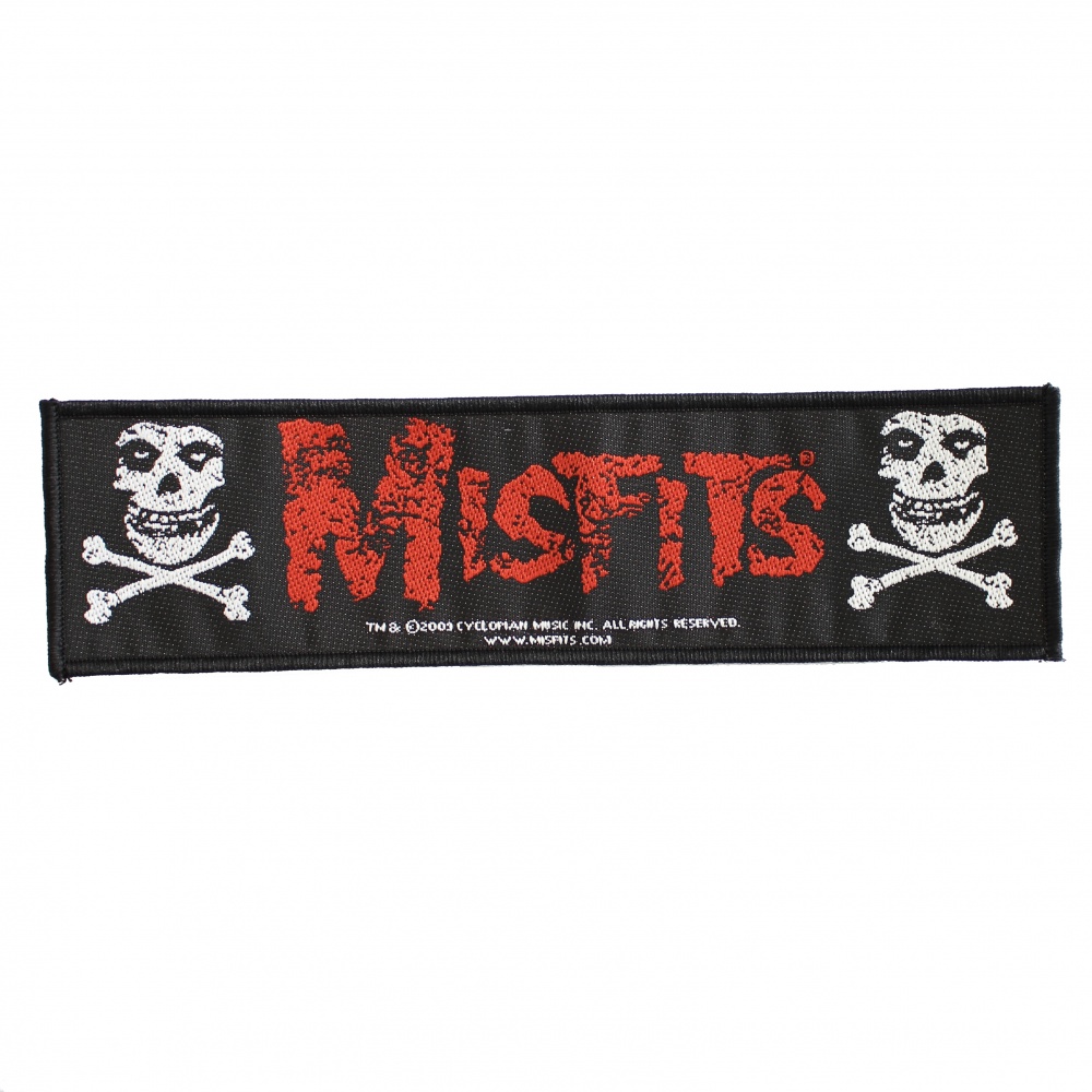Misfits Crossbones Logo Patch