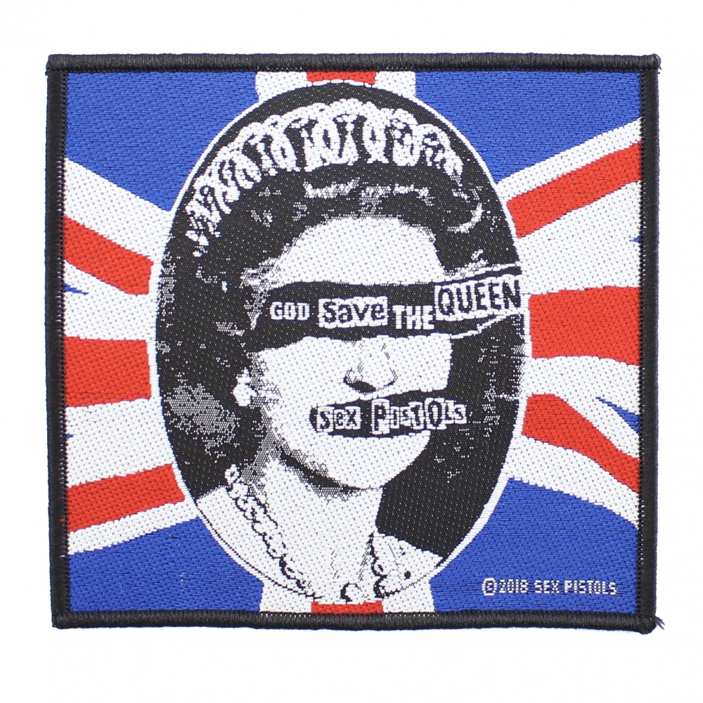 Sex Pistols God Save The Queen Patch