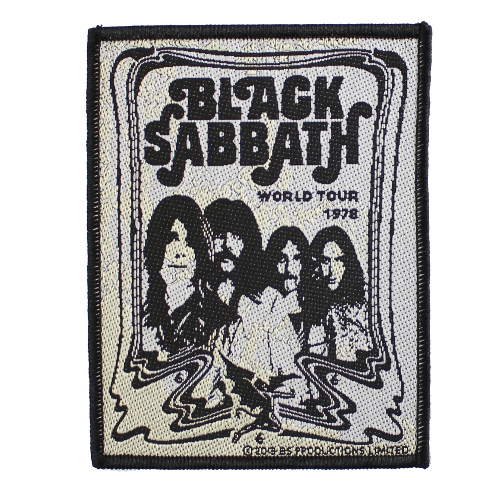 Black Sabbath World Tour 1978 Band Patch