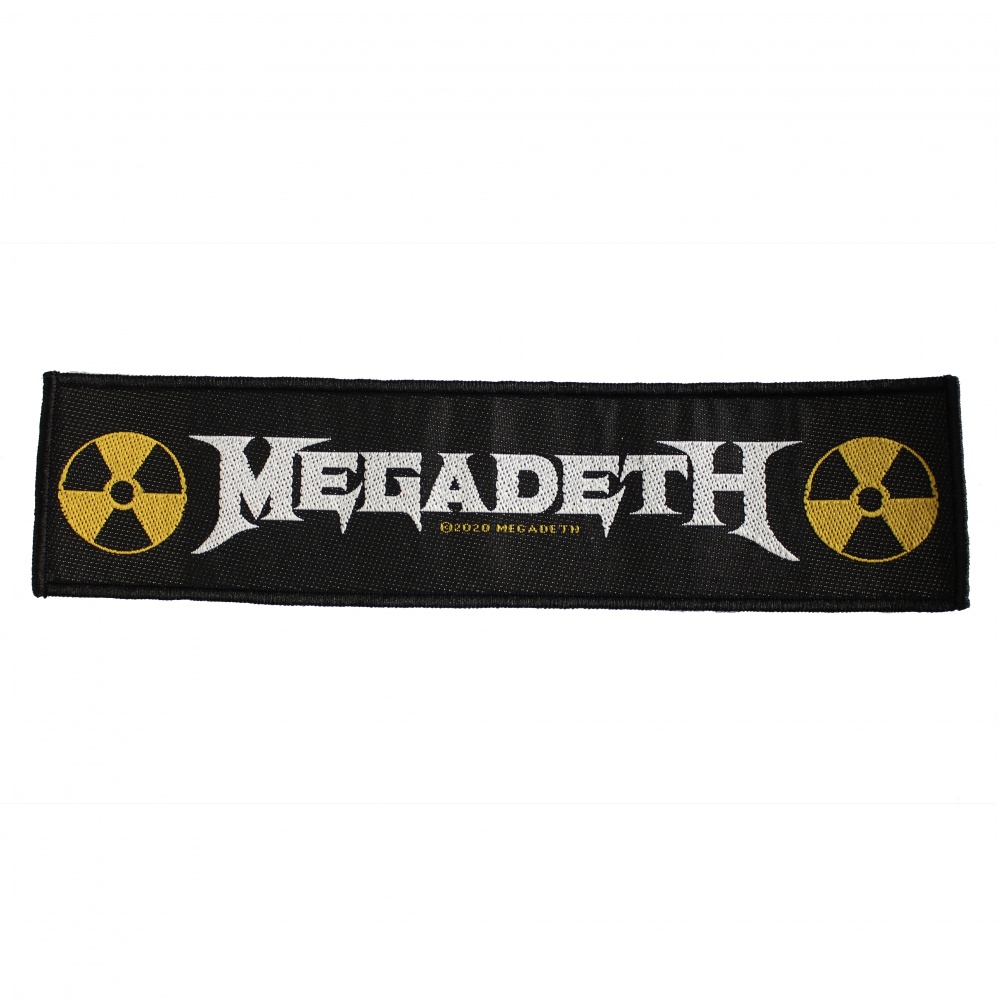 Megadeth Logo Strip Patch