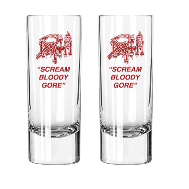 Death Scream Bloody Gore Shot Glasses