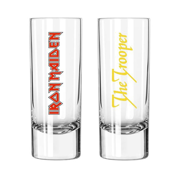 Iron Maiden The Trooper Shot Glasses