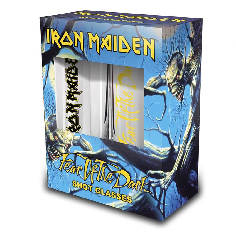 Iron Maiden Fear Of The Dark Shot Glasses