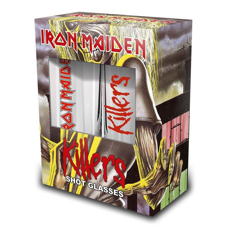 Iron Maiden Killers Shot Glasses