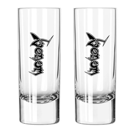 Venom Black Metal Shot Glasses