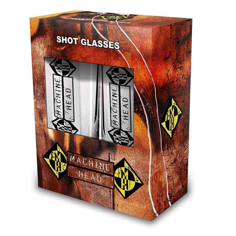 Machine Head Burn My Eyes Shot Glasses