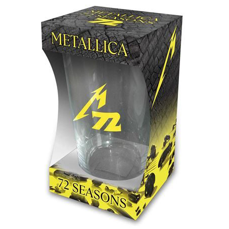 Metallica 72 Seasons Beer Glass