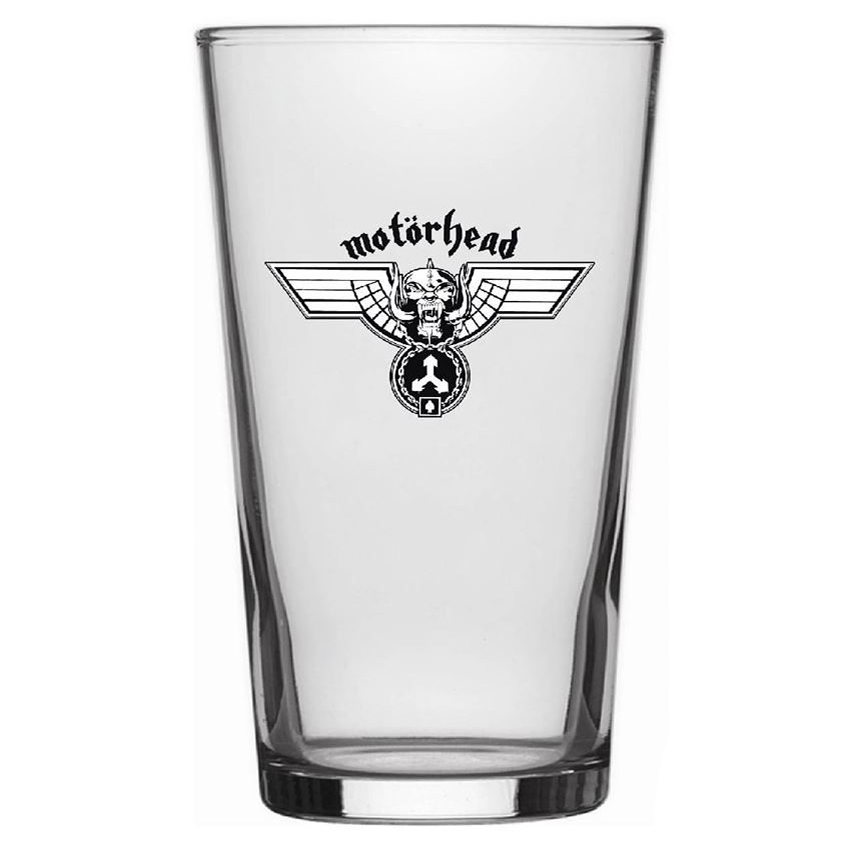 Motorhead Hammered Beer Glass