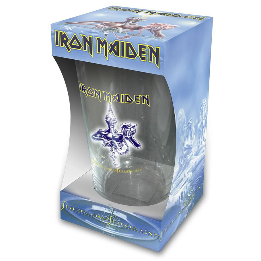 Iron Maiden Seventh Son of a Seventh Son Beer Glass