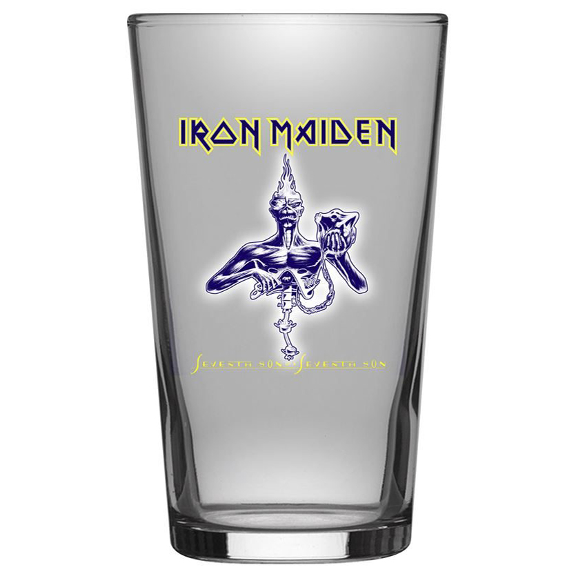 Iron Maiden Seventh Son of a Seventh Son Beer Glass